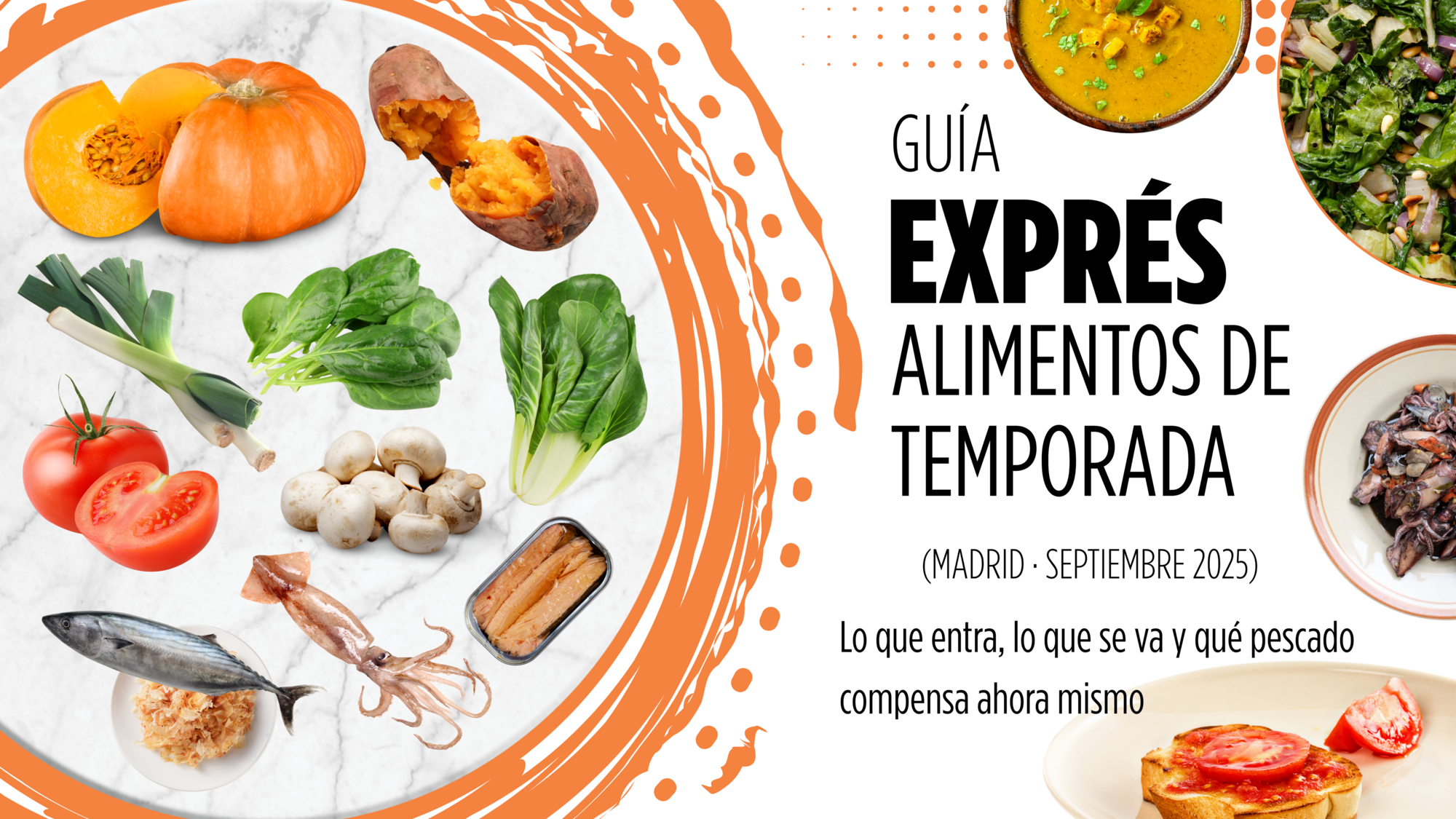 Post: 🍠 Guía exprés - Alimentos de temporada (Madrid · Septiembre 2025)