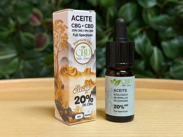 Aceite de CBG 20% + CBD 5%