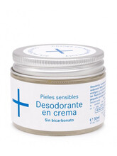 Desodorante Extra Sensible. Sin bicarbonato y sin fragancia